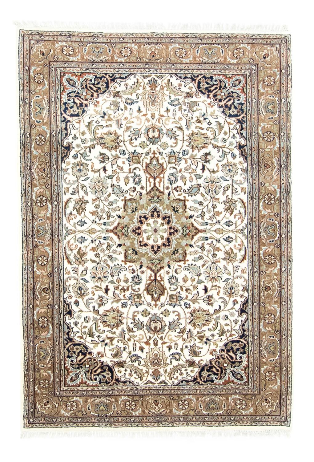 Tapis persan - Bidjar - 242 x 168 cm - beige