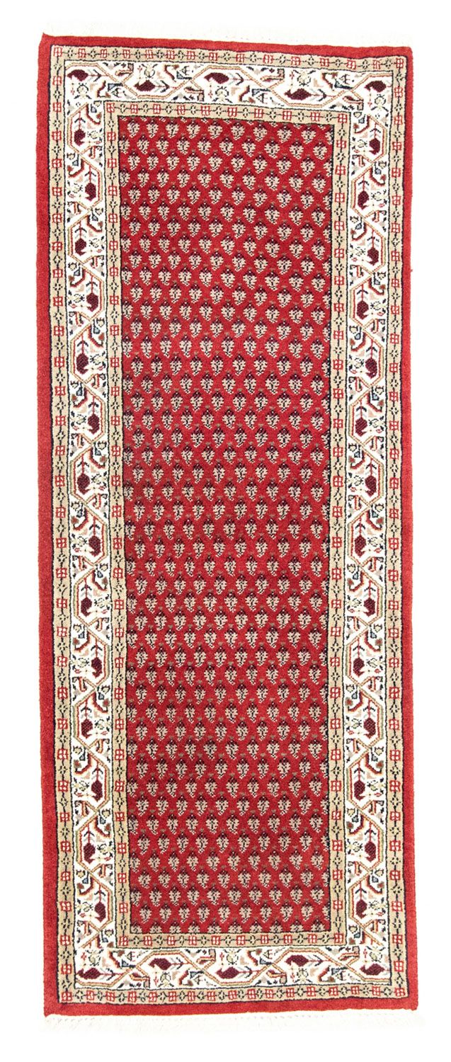 Tapis de couloir Tapis persan - Mir - 199 x 76 cm - rouge