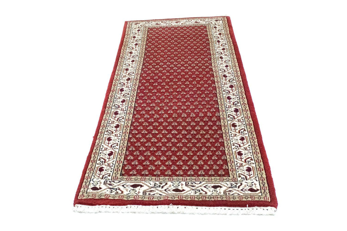 Tapis de couloir Tapis persan - Mir - 199 x 76 cm - rouge