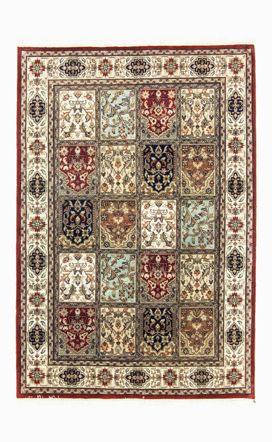 Tapis persan - Nomadic - 203 x 142 cm - multicolore