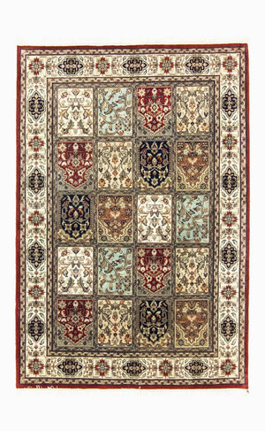 Tapis persan - Nomadic - 203 x 142 cm - multicolore