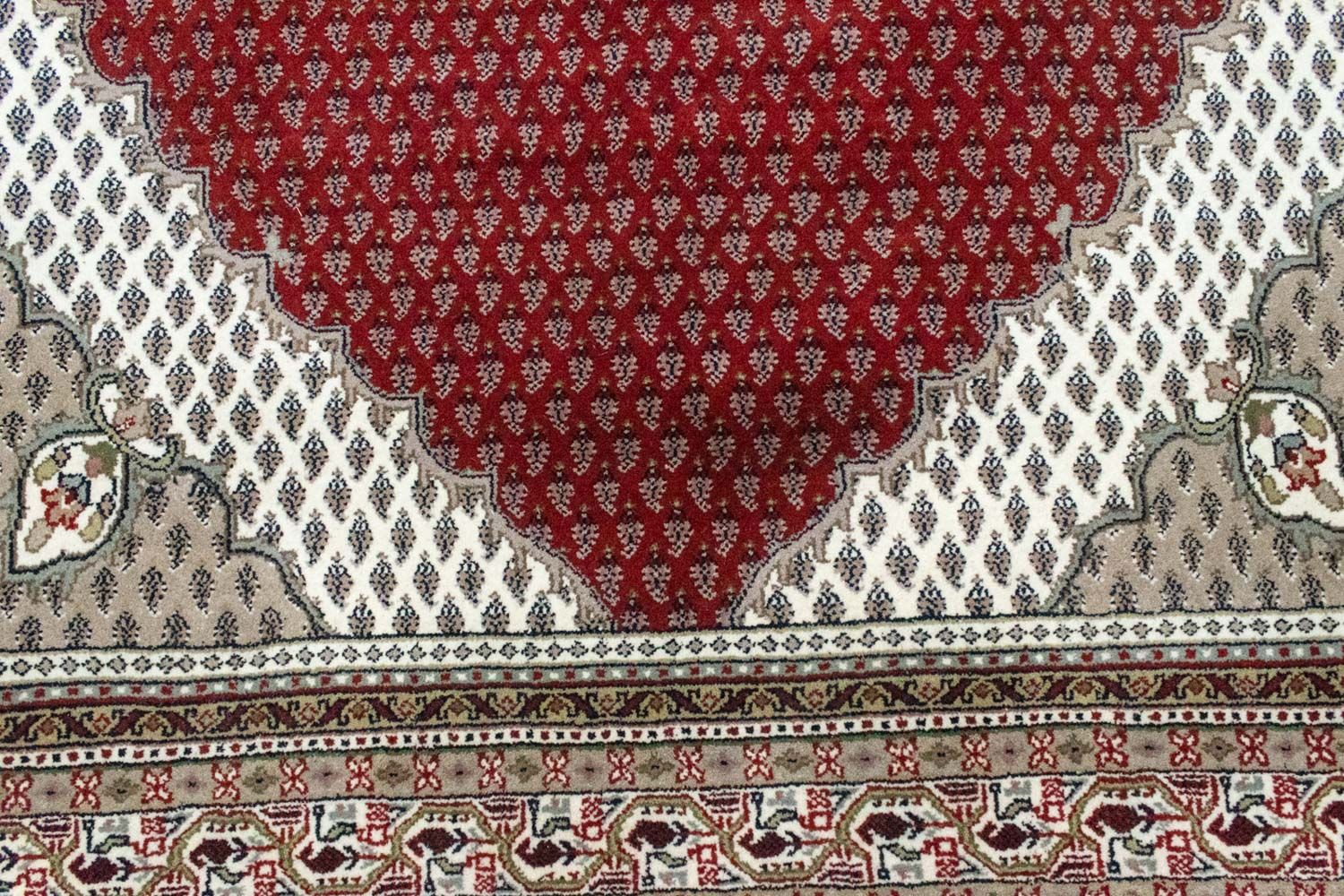 Tapis persan - Bidjar - 299 x 197 cm - rouge