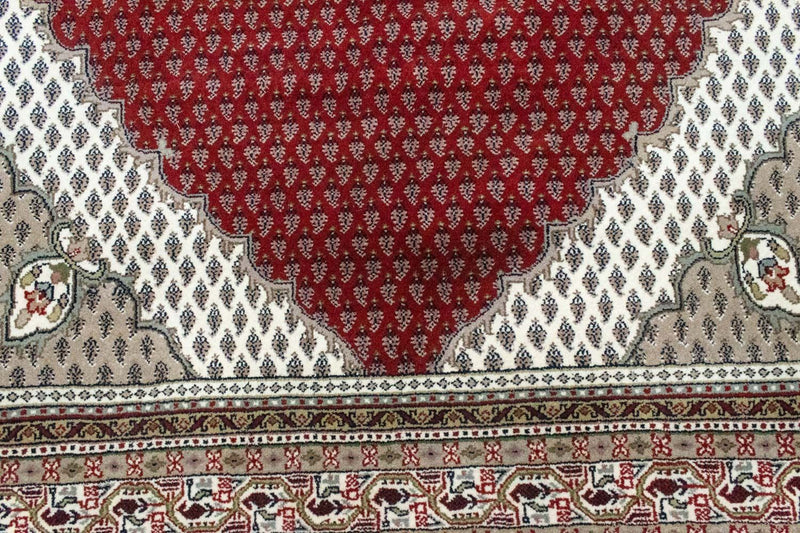 Tapis persan - Bidjar - 299 x 197 cm - rouge