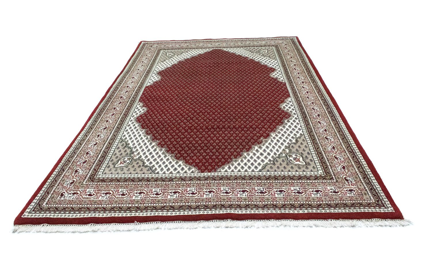 Tapis persan - Bidjar - 299 x 197 cm - rouge