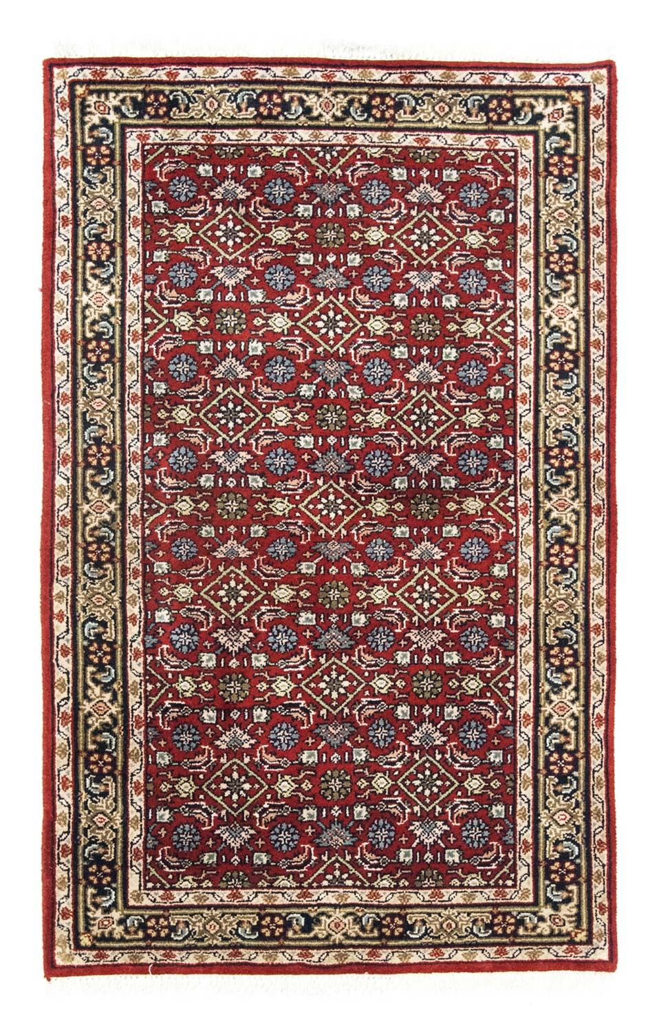 Tapis persan - Bidjar - 150 x 94 cm - rouge