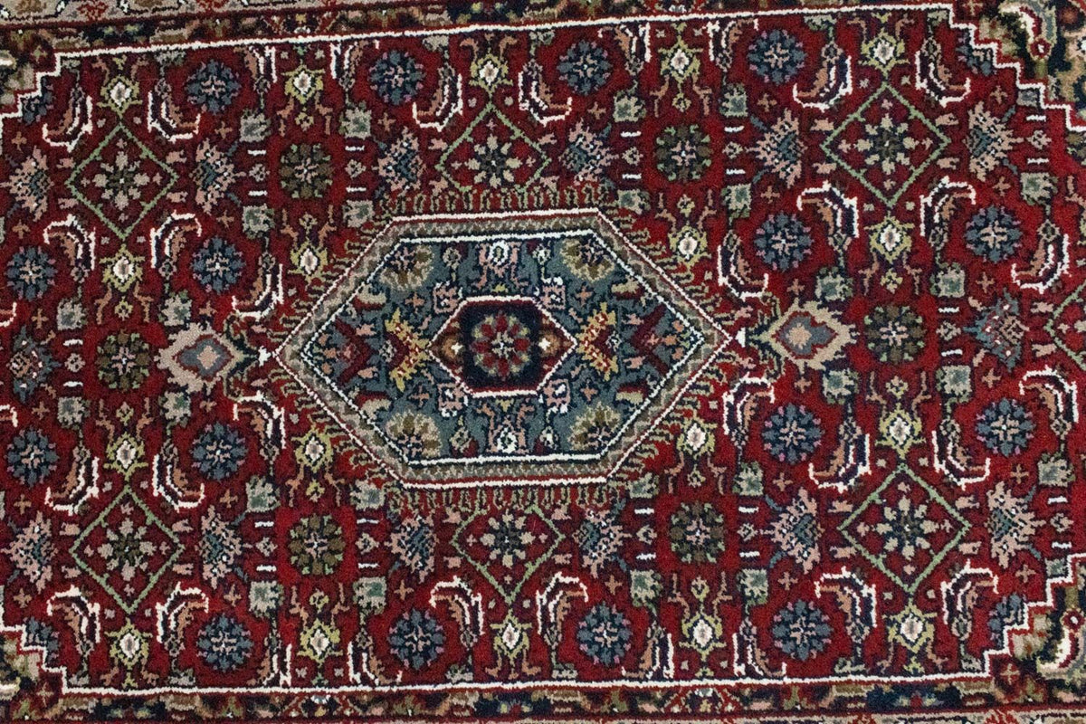 Tapis persan - Bidjar - 162 x 90 cm - rouge