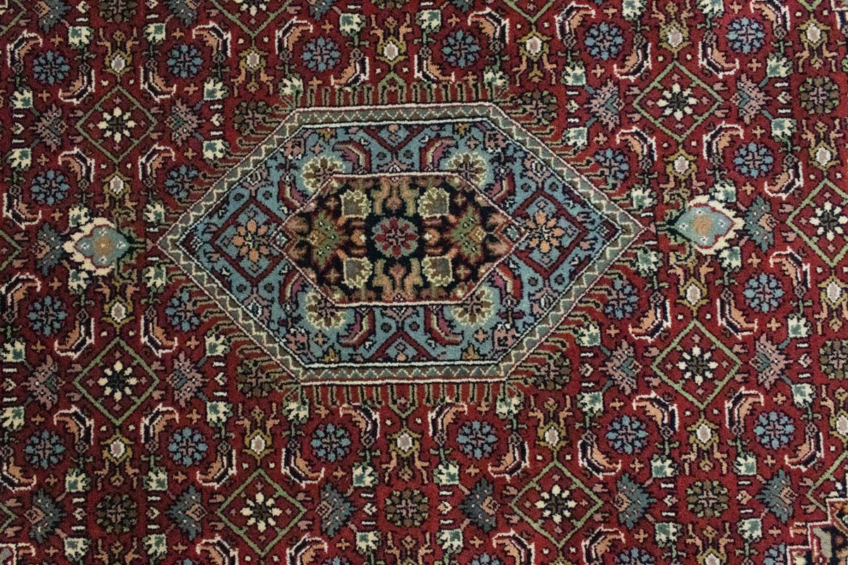 Tapis persan - Bidjar - 201 x 152 cm - rouge