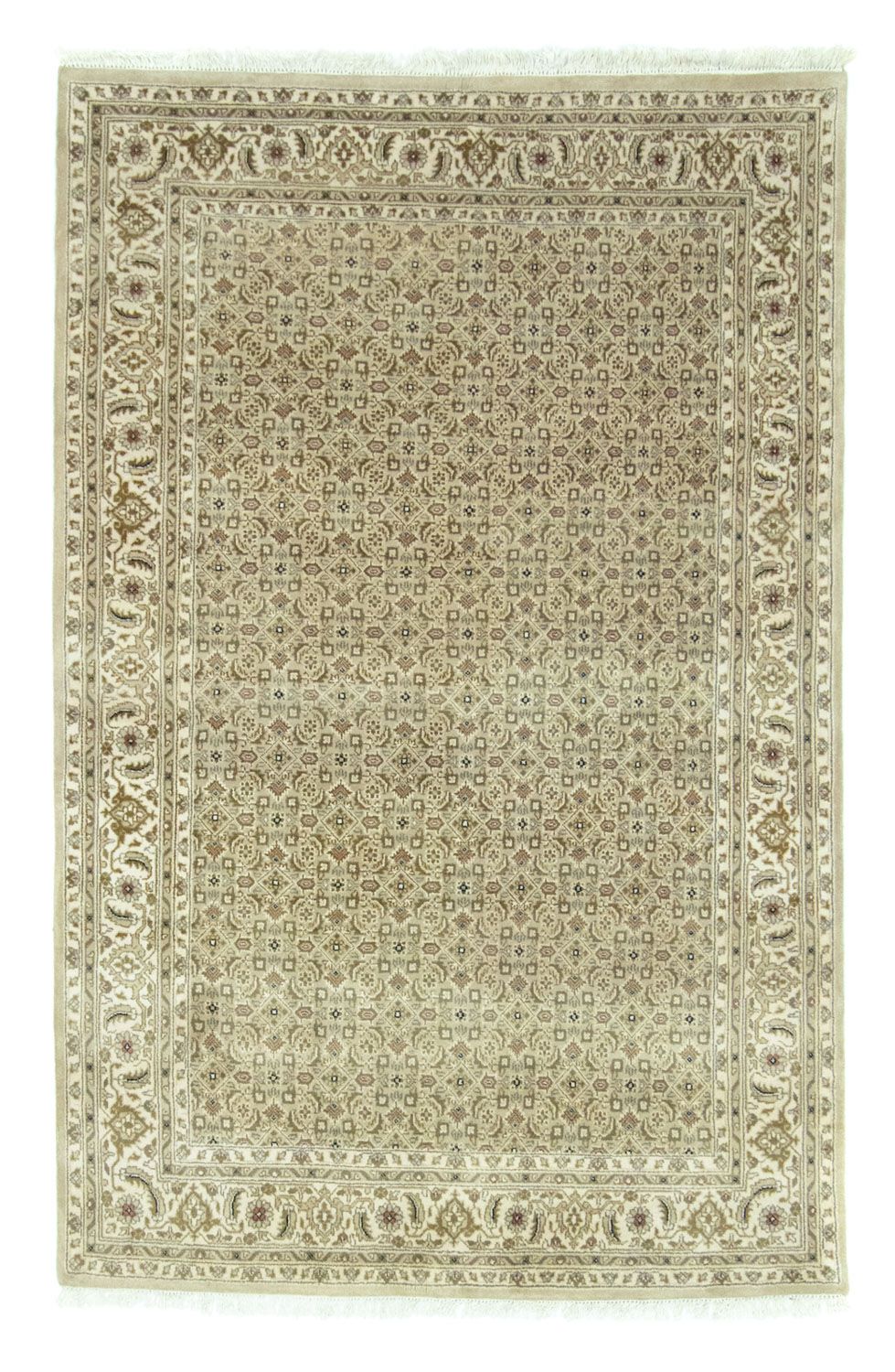 Tapis persan - Bidjar - 237 x 167 cm - beige