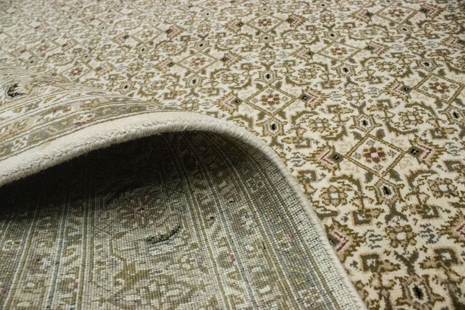 Tapis persan - Bidjar - 300 x 198 cm - beige