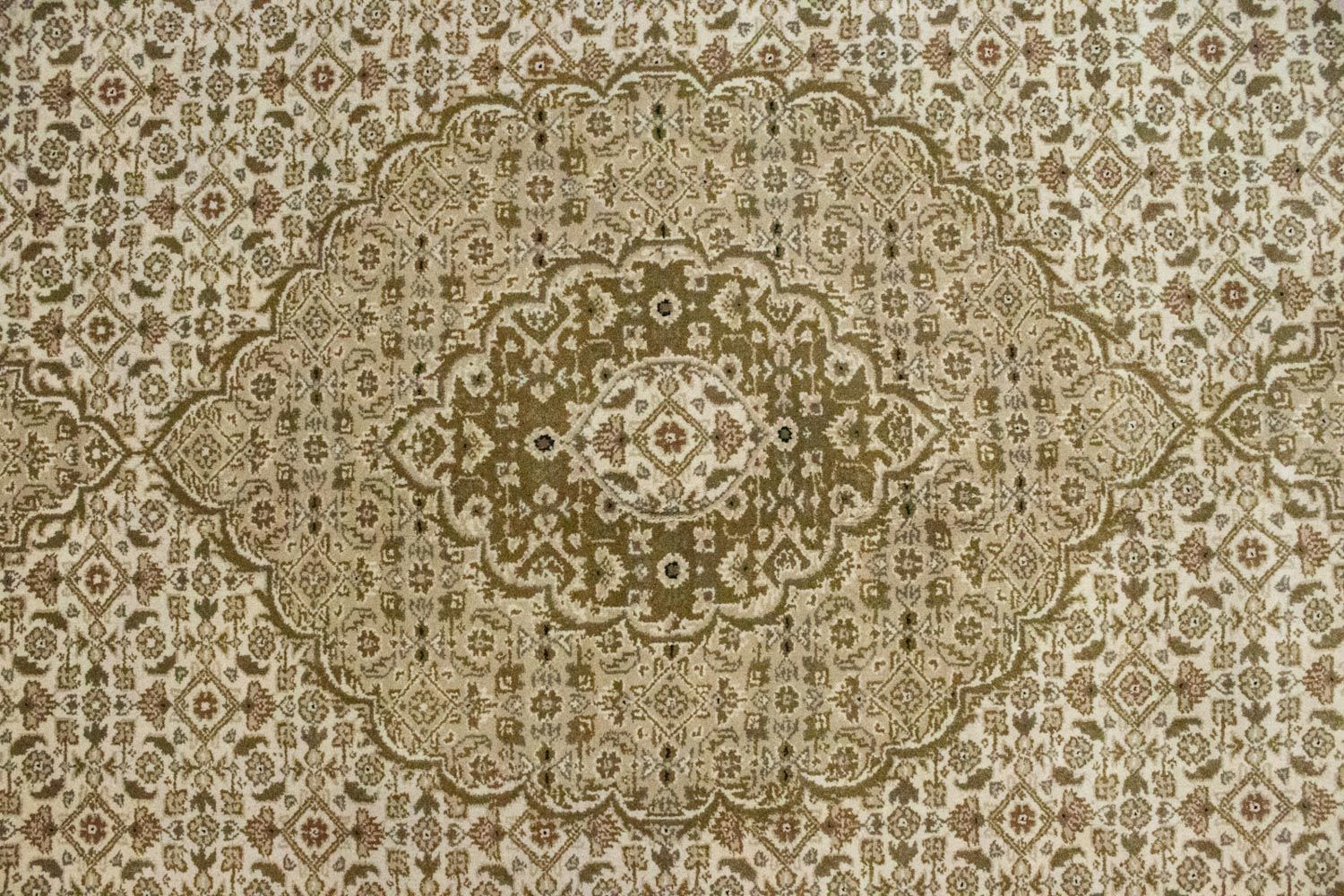 Tapis persan - Bidjar - 295 x 203 cm - beige