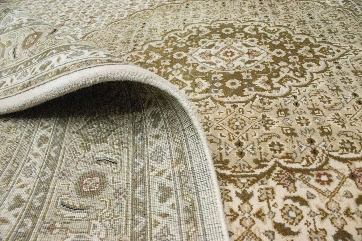 Tapis persan - Bidjar - 297 x 201 cm - beige