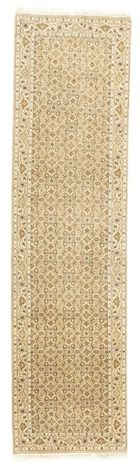 Tapis de couloir Tapis persan - Bidjar - 306 x 82 cm - beige