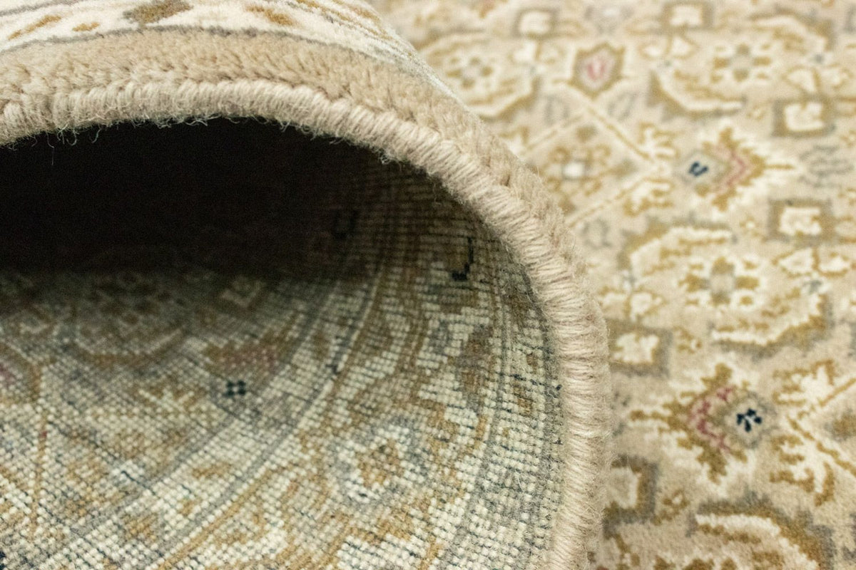 Tapis de couloir Tapis persan - Bidjar - 306 x 82 cm - beige