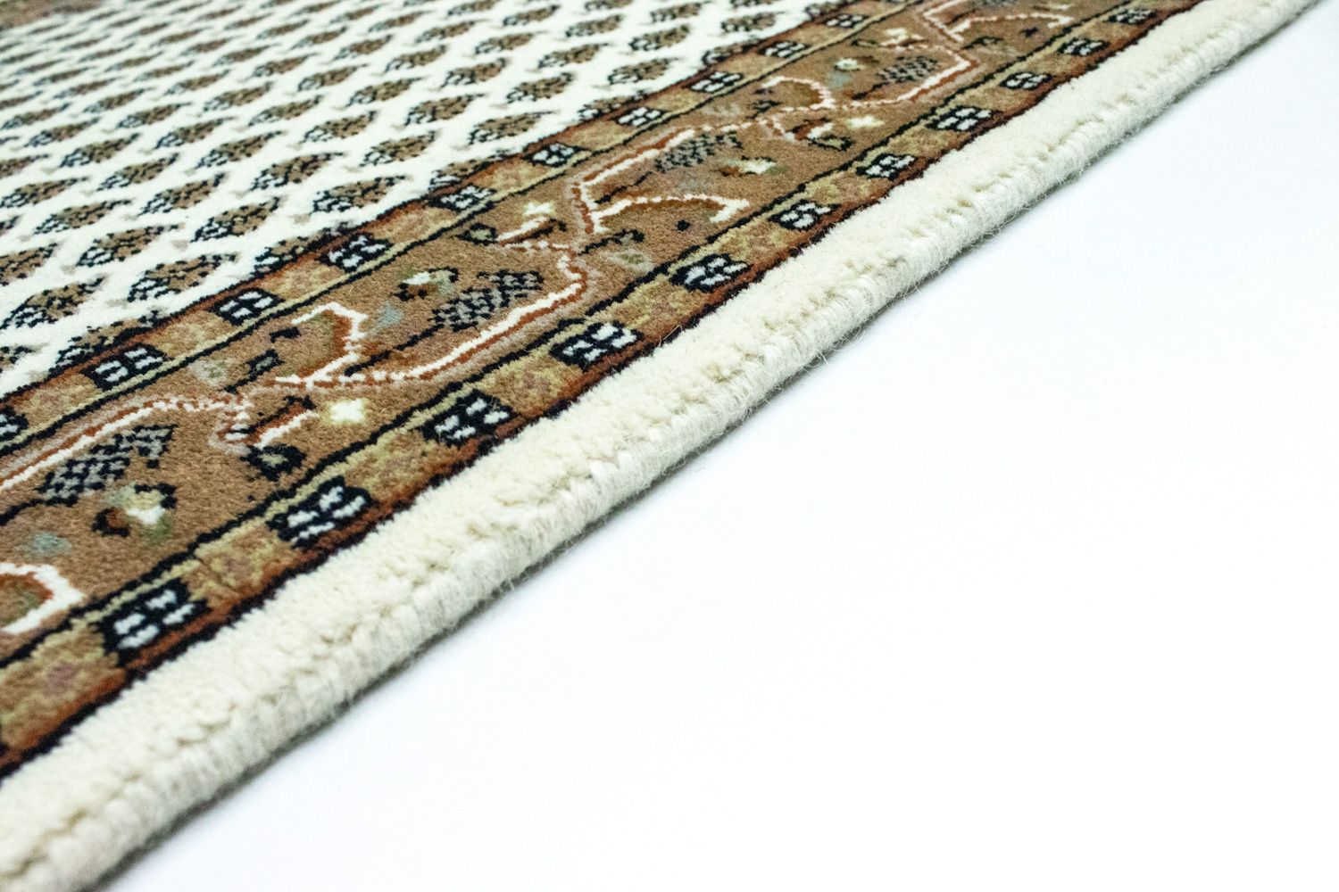 Tapis de couloir Tapis persan - Mir - 299 x 80 cm - beige