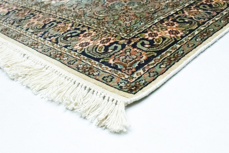 Tapis en soie - Soie du Cachemire - 150 x 95 cm - beige
