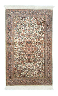 Tapis en soie - Soie du Cachemire - 124 x 78 cm - beige