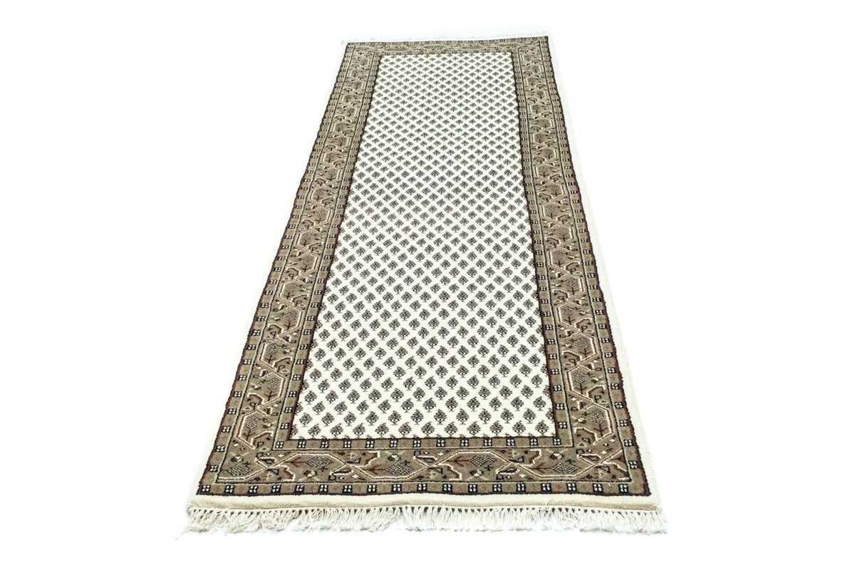 Tapis de couloir Tapis persan - Mir - 250 x 82 cm - beige