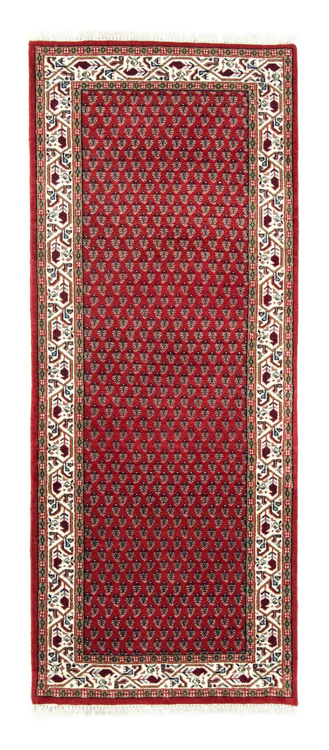 Tapis de couloir Tapis persan - Mir - 203 x 82 cm - rouge
