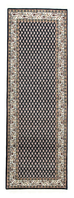 Tapis de couloir Tapis persan - Mir - 244 x 83 cm - bleu foncé