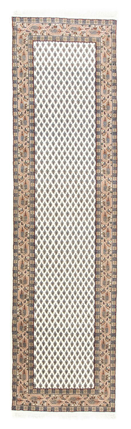 Tapis de couloir Tapis persan - Mir - 302 x 82 cm - beige