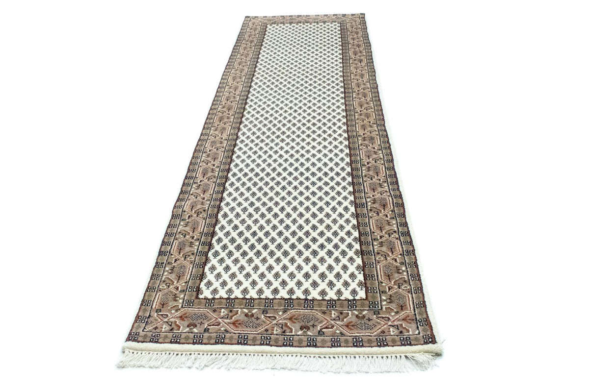 Tapis de couloir Tapis persan - Mir - 302 x 82 cm - beige