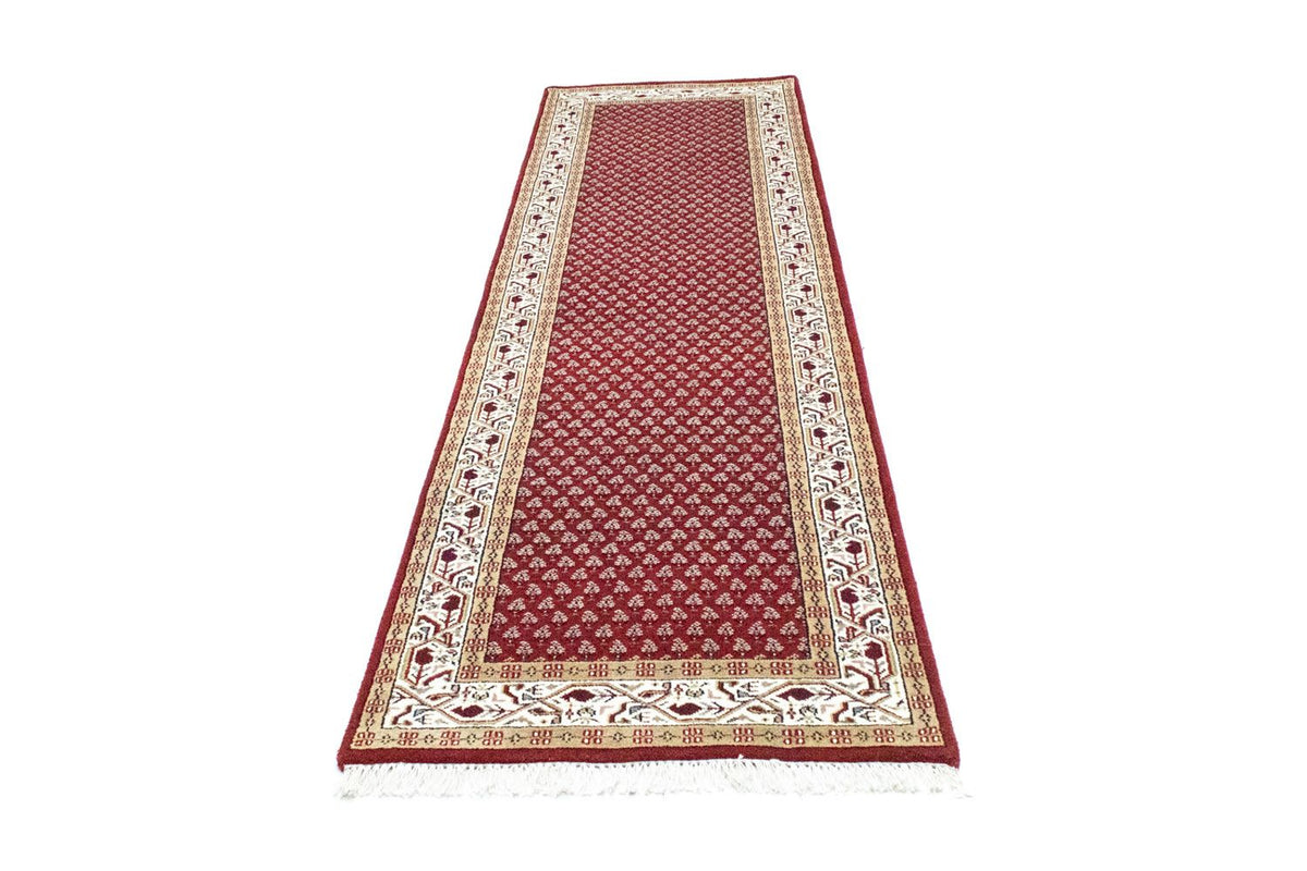 Tapis de couloir Tapis persan - Mir - 295 x 80 cm - rouge