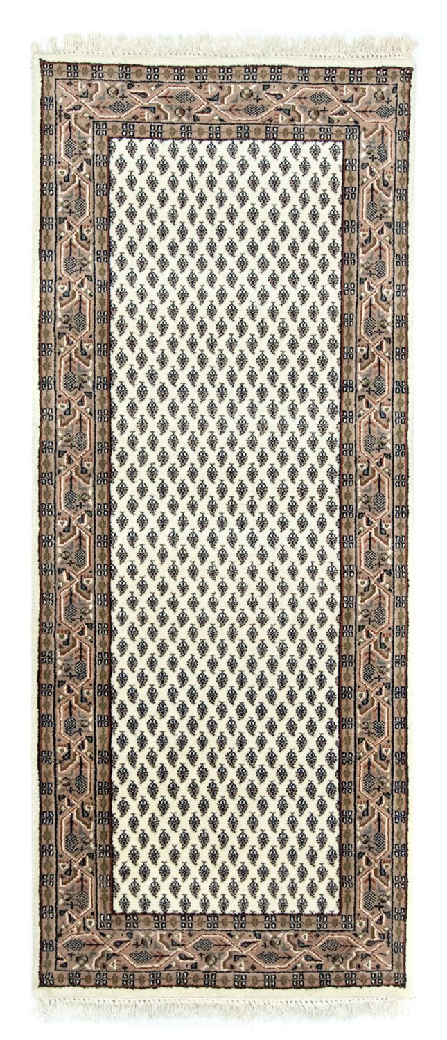 Tapis de couloir Tapis persan - Mir - 198 x 81 cm - beige
