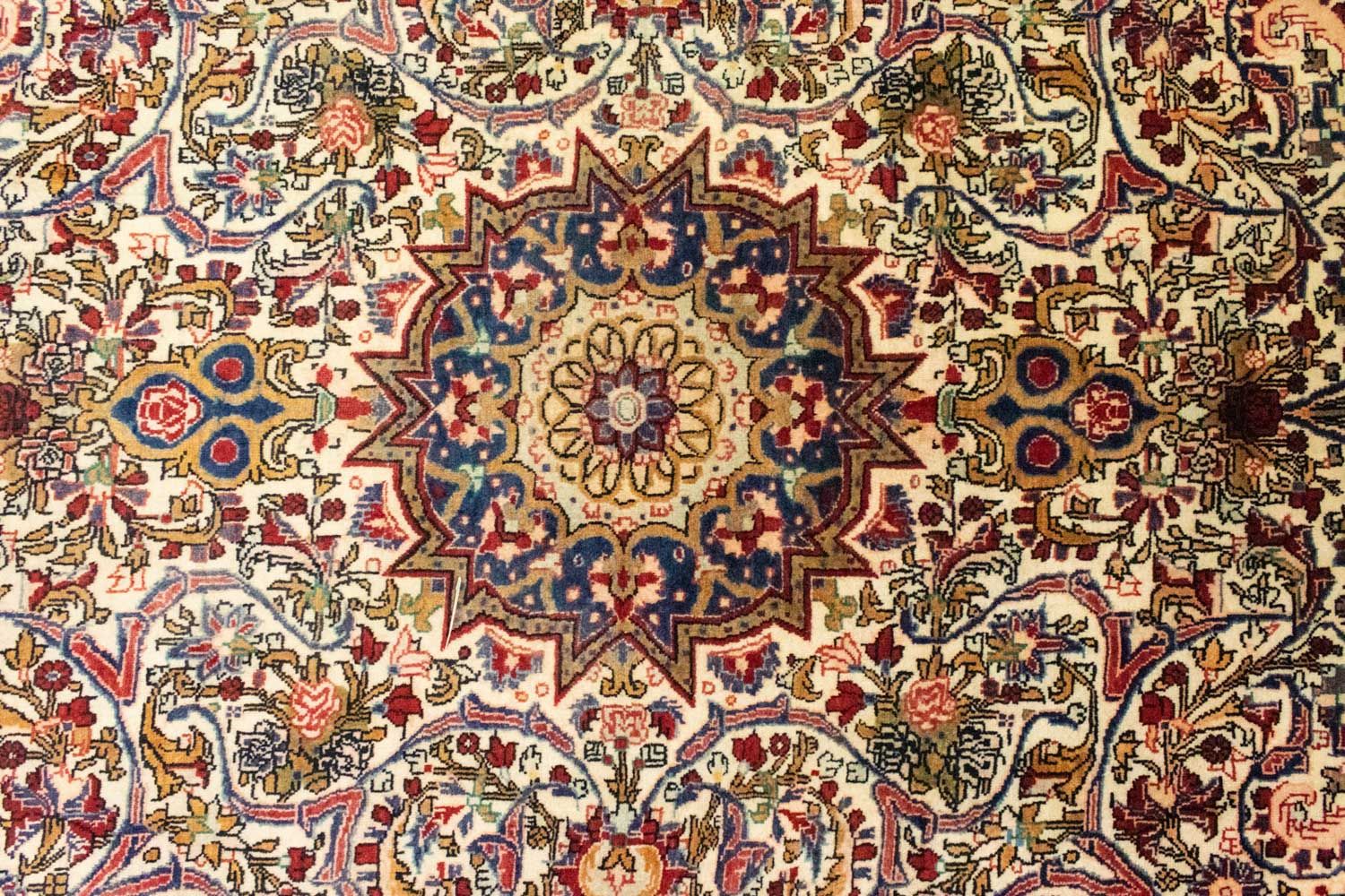 Tapis persan - Bidjar - 217 x 140 cm - beige