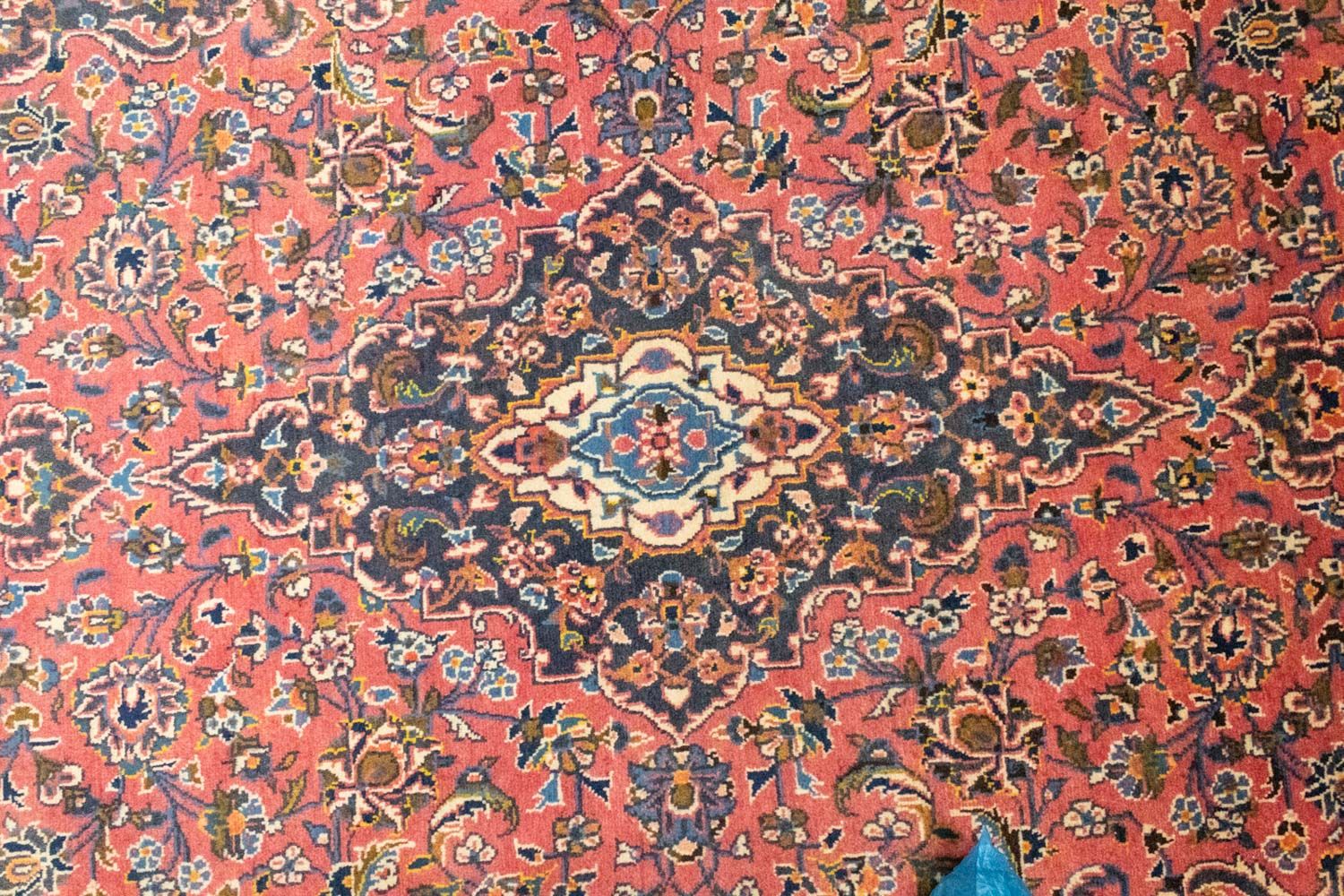 Tapis persan - Keshan - 224 x 139 cm - rouille