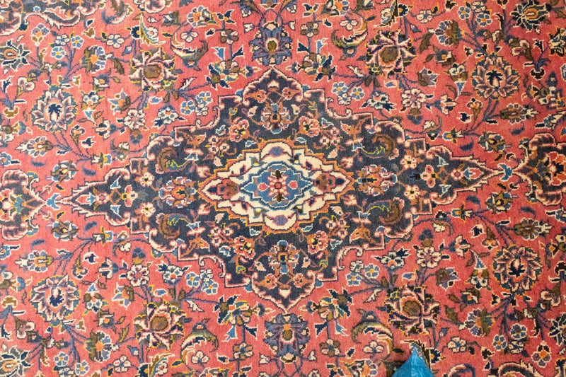 Tapis persan - Keshan - 224 x 139 cm - rouille