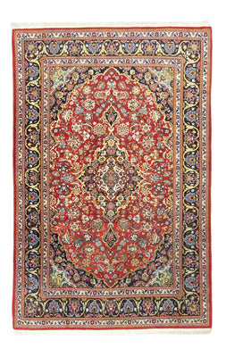 Tapis persan - Keshan - 214 x 144 cm - rouge