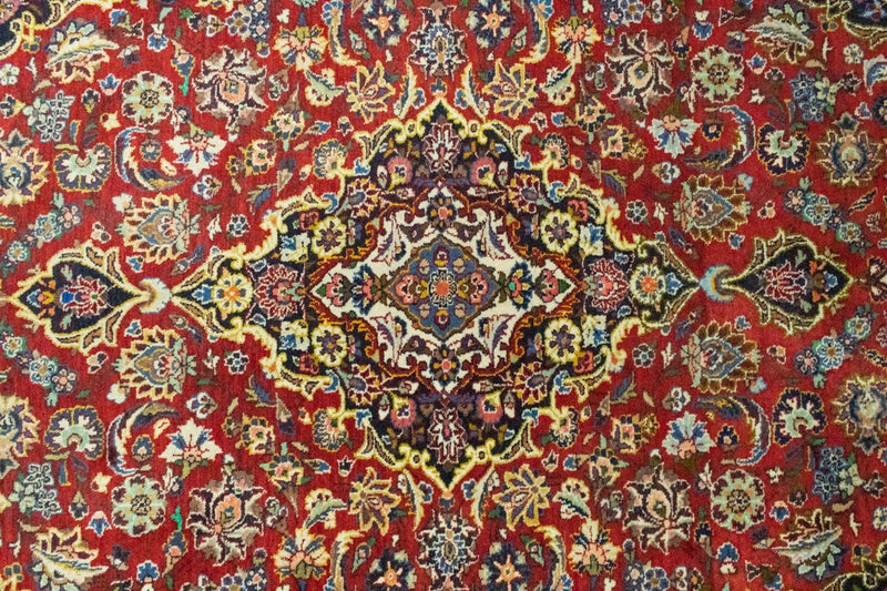 Tapis persan - Keshan - 214 x 144 cm - rouge