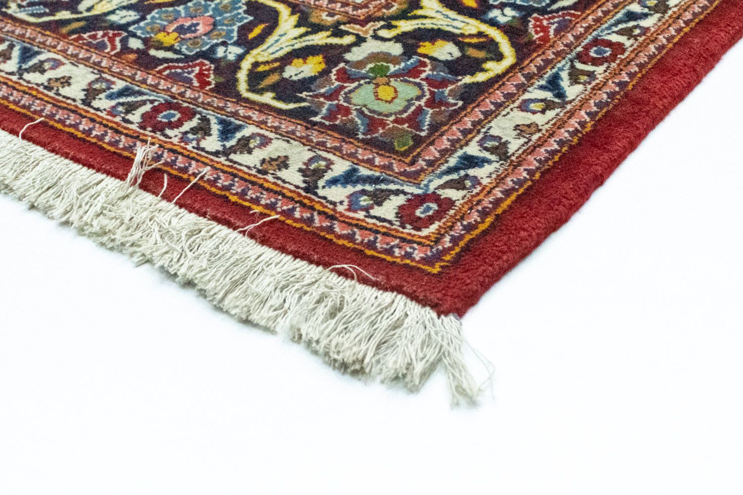 Tapis persan - Keshan - 214 x 144 cm - rouge