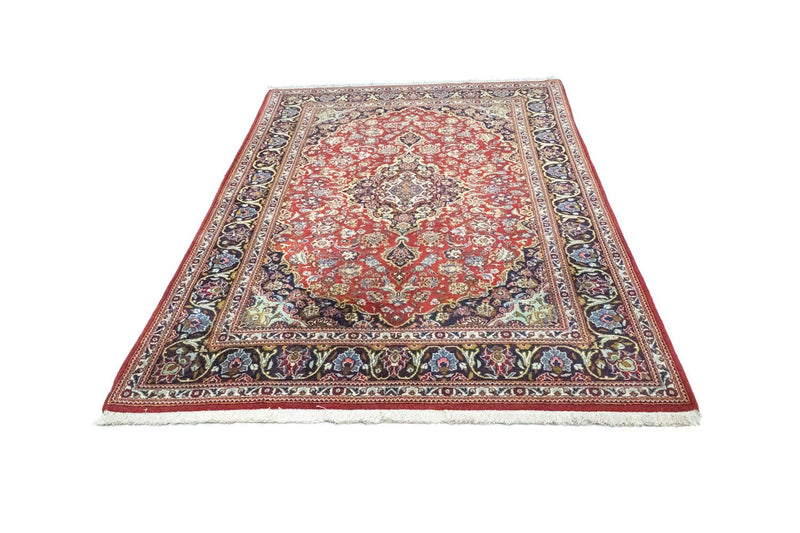 Tapis persan - Keshan - 214 x 144 cm - rouge