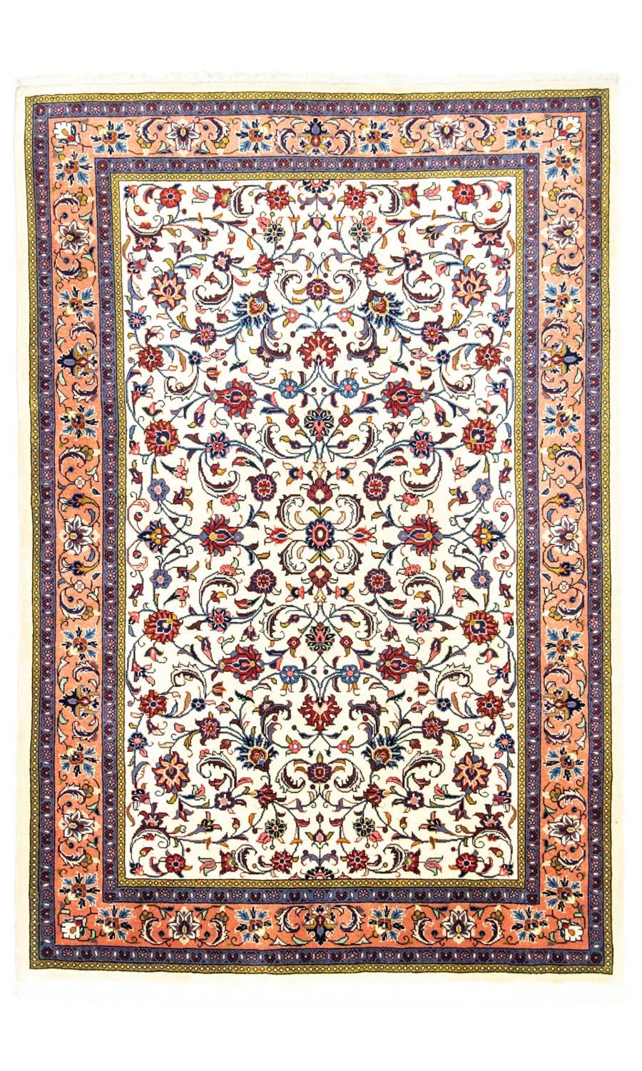 Tapis persan - Classique - 206 x 137 cm - beige