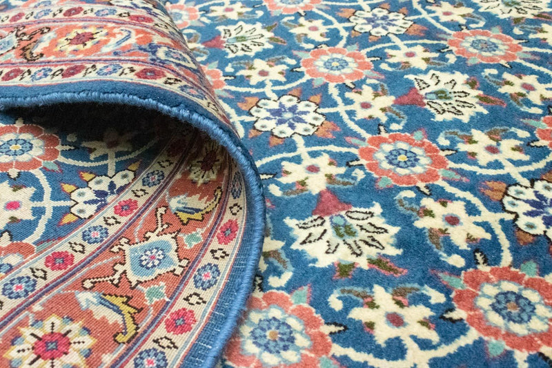 Tapis persan - Classique - 206 x 123 cm - bleu