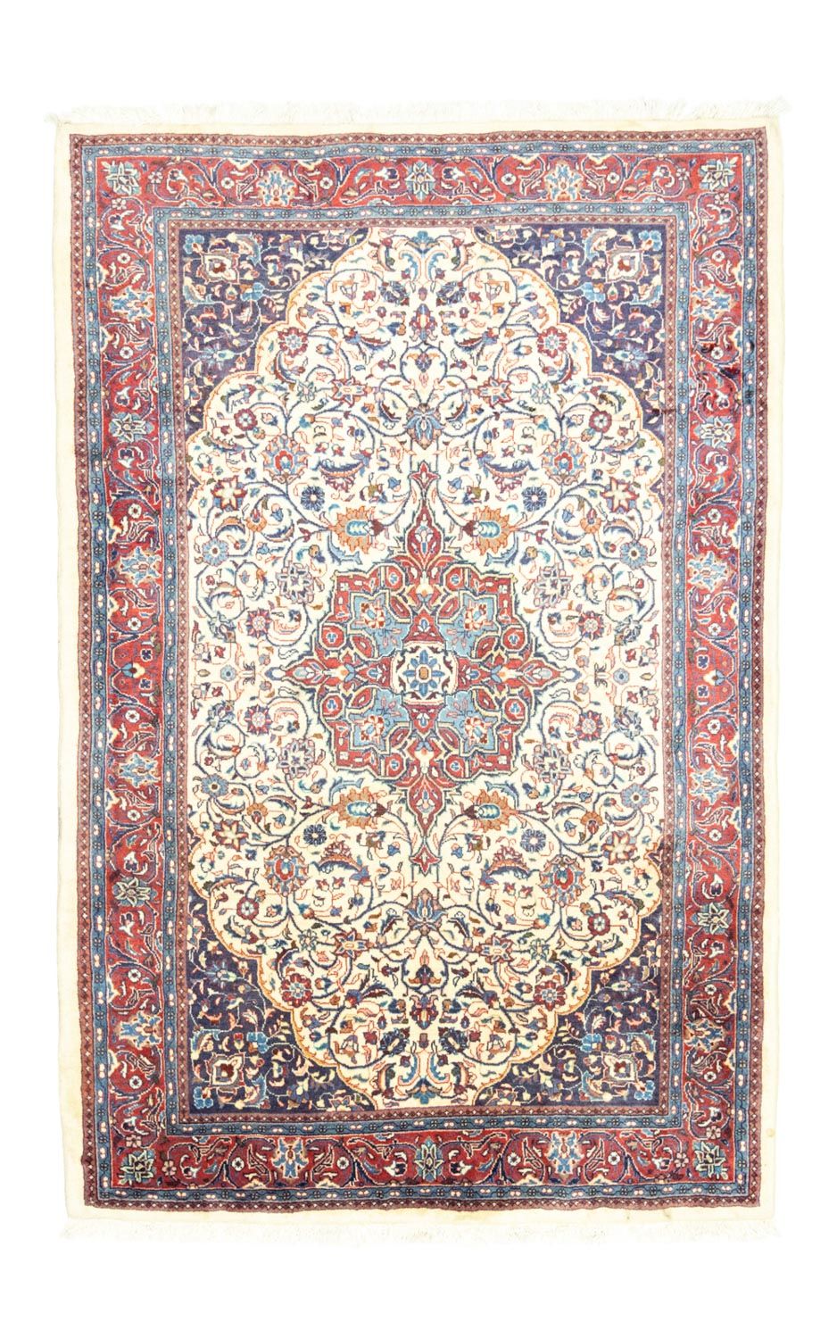 Tapis persan - Classique - 208 x 134 cm - beige