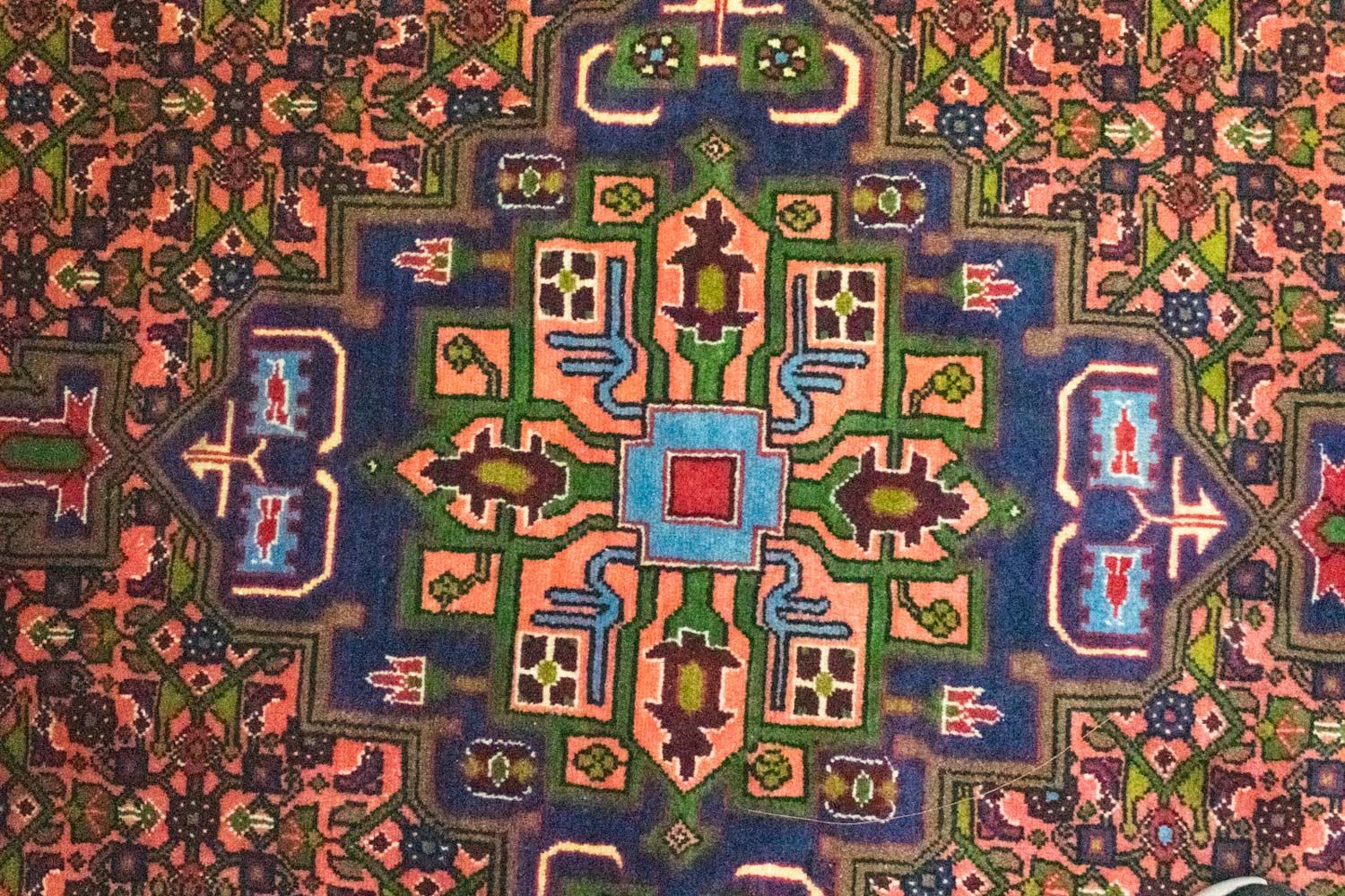 Tapis persan - Nomadic - 305 x 200 cm - rouge