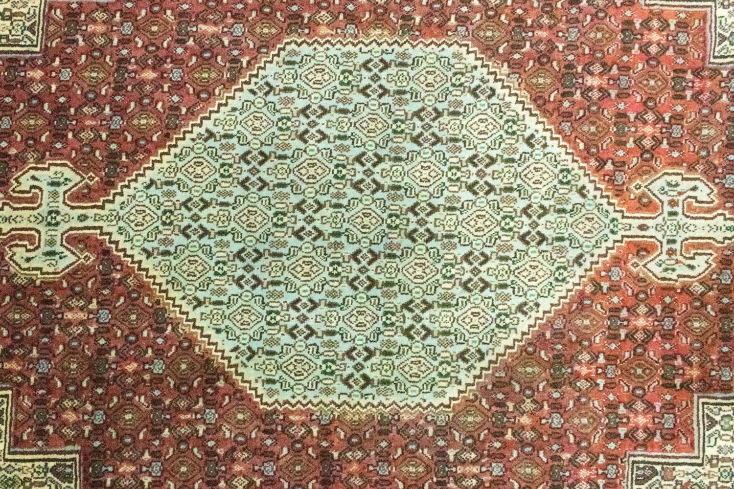 Tapis persan - Classique - 300 x 195 cm - bleu