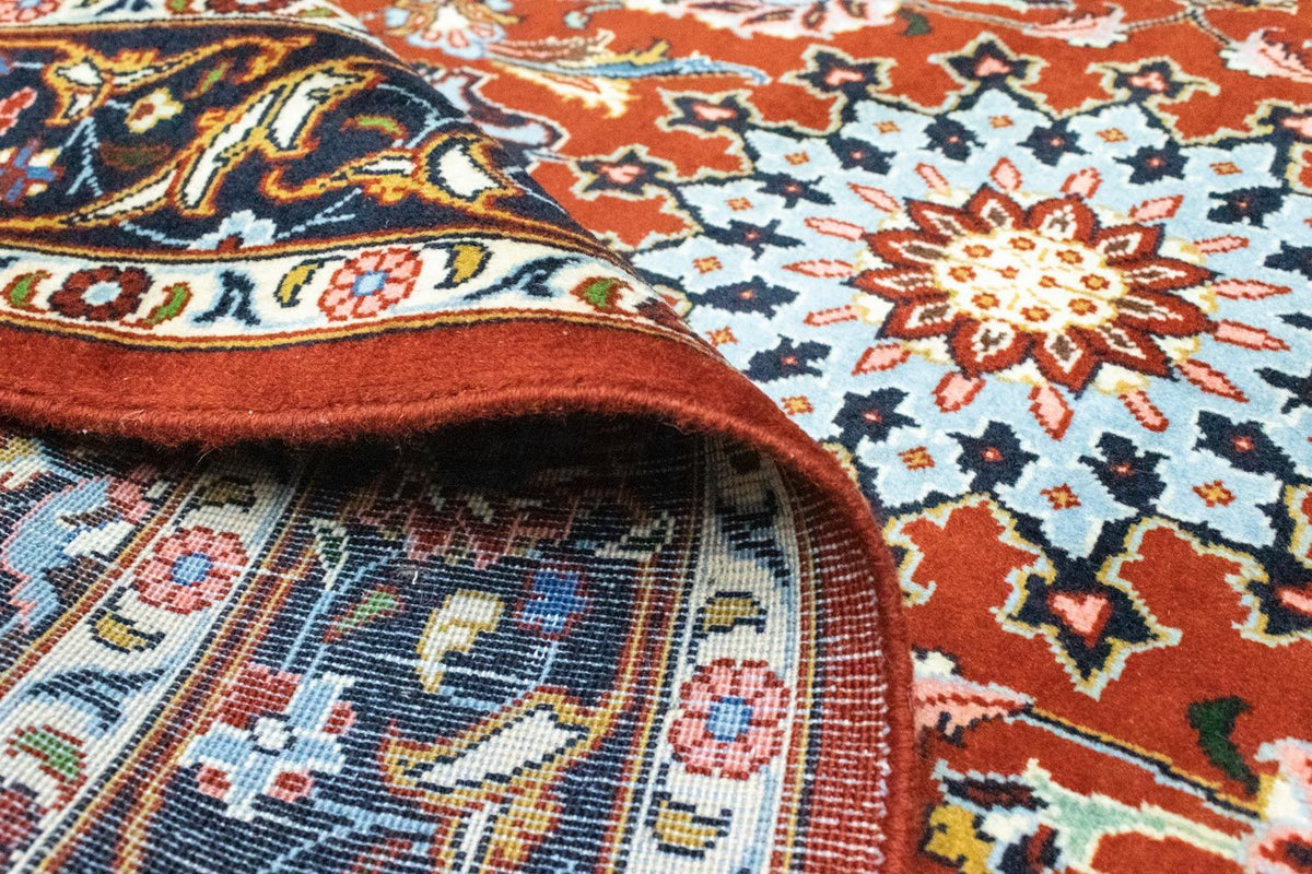 Tapis persan - Tabriz - 226 x 141 cm - rouille