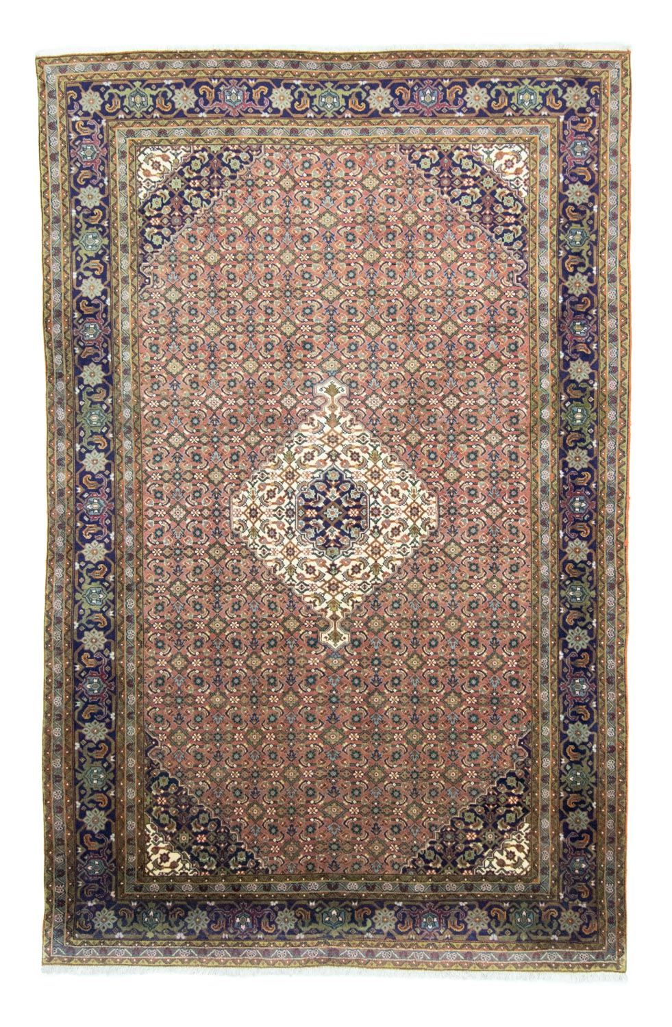 Tapis persan - Nomadic - 338 x 216 cm - rouge