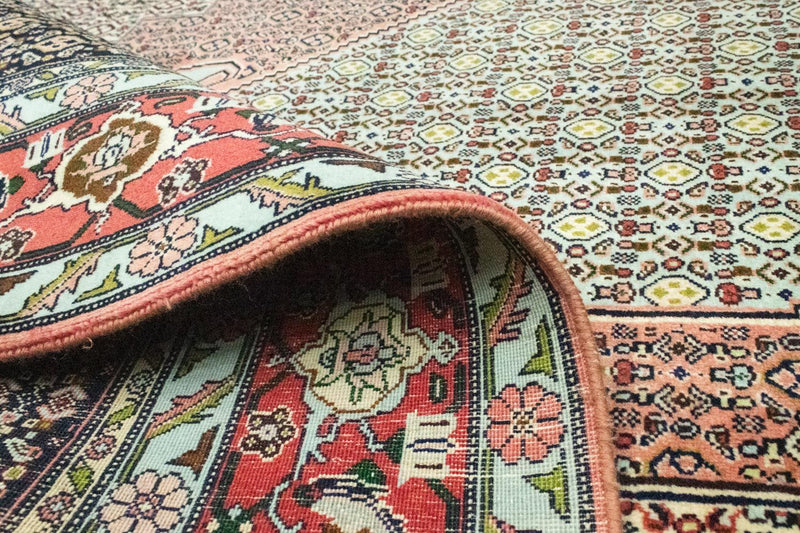 Tapis persan - Classique - 318 x 198 cm - bleu