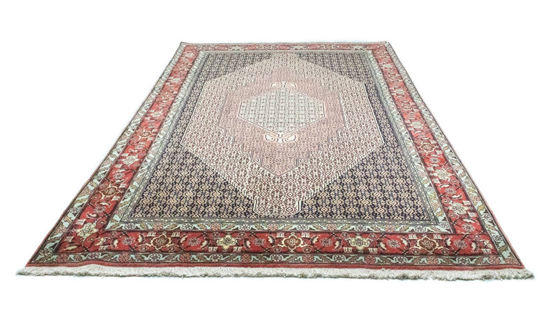 Tapis persan - Classique - 318 x 198 cm - bleu