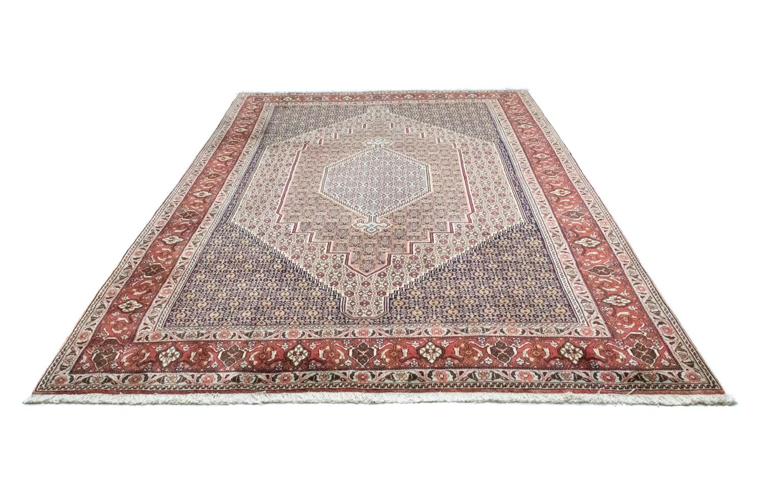 Tapis persan - Classique - 307 x 202 cm - bleu