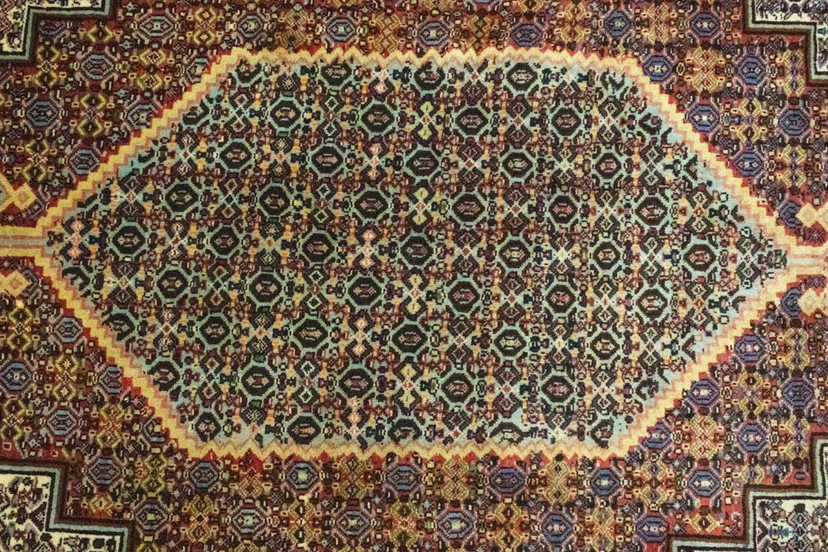 Tapis persan - Classique - 302 x 205 cm - bleu