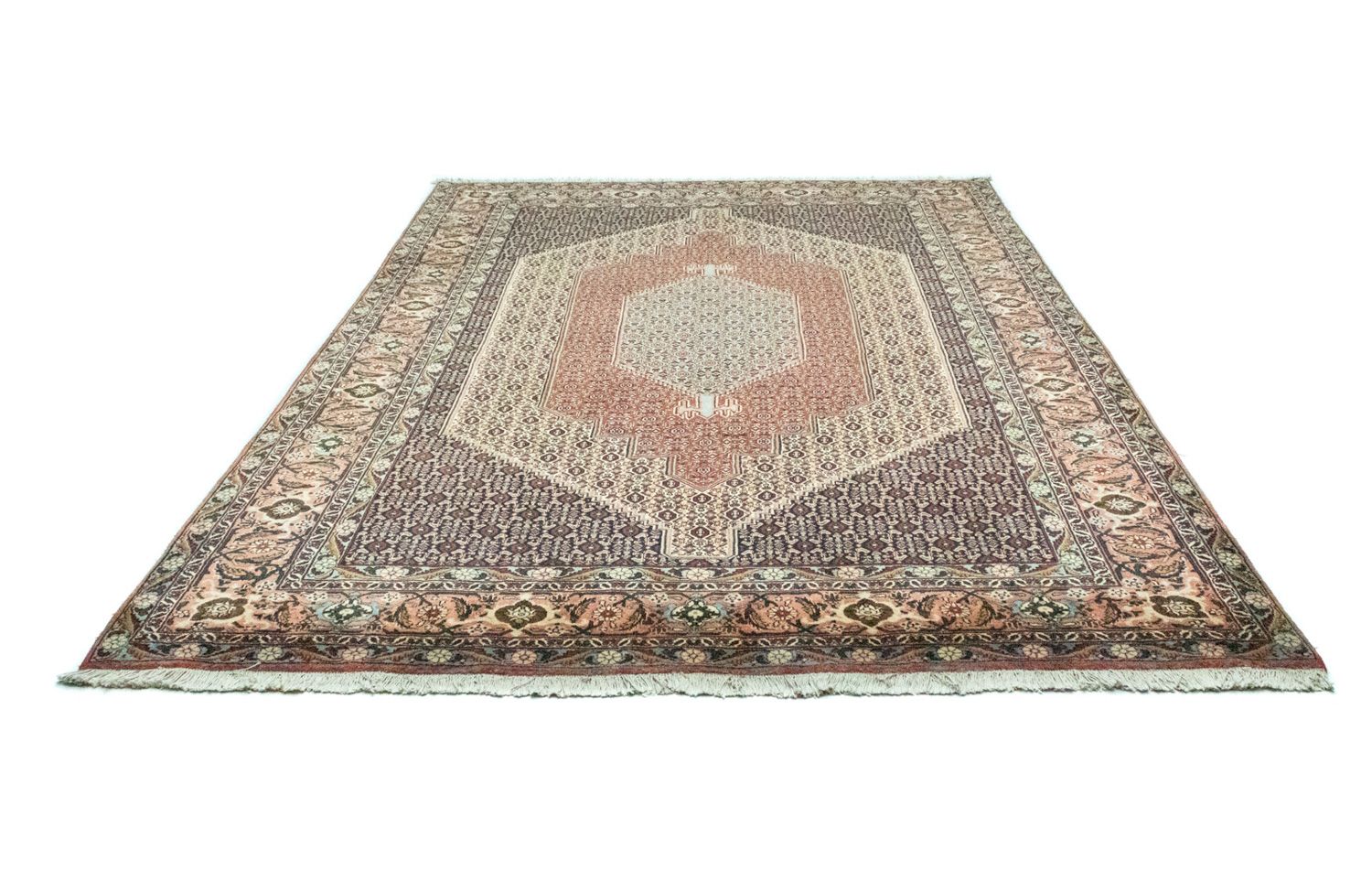 Tapis persan - Classique - 317 x 204 cm - bleu
