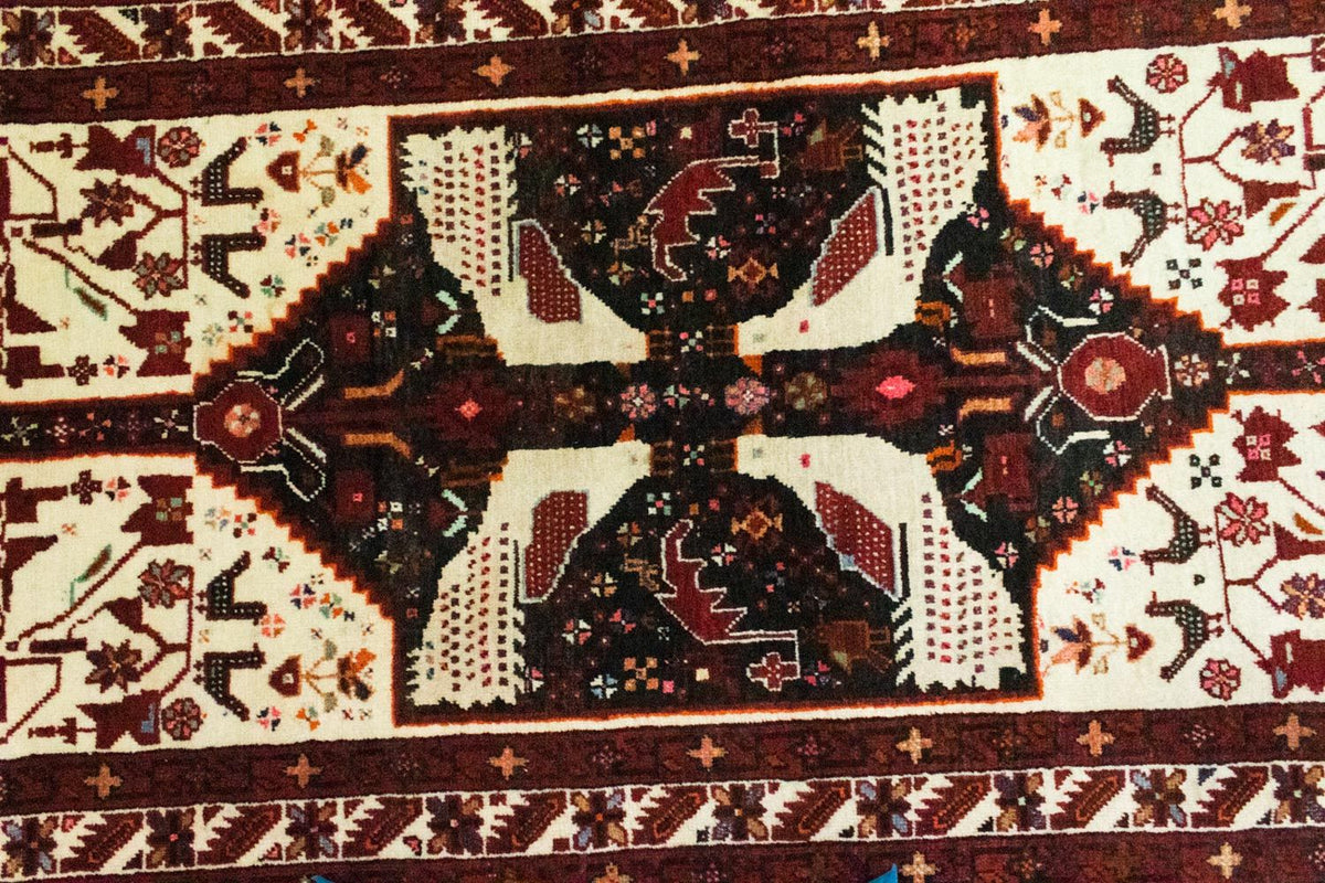 Tapis de couloir Tapis Belutsch - 183 x 95 cm - beige