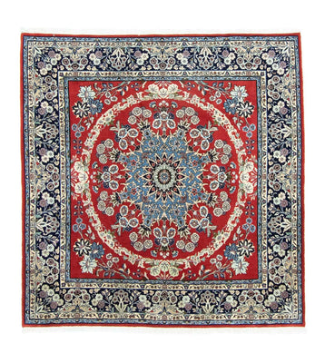 Tapis persan - Classique carré  - 208 x 202 cm - rouge