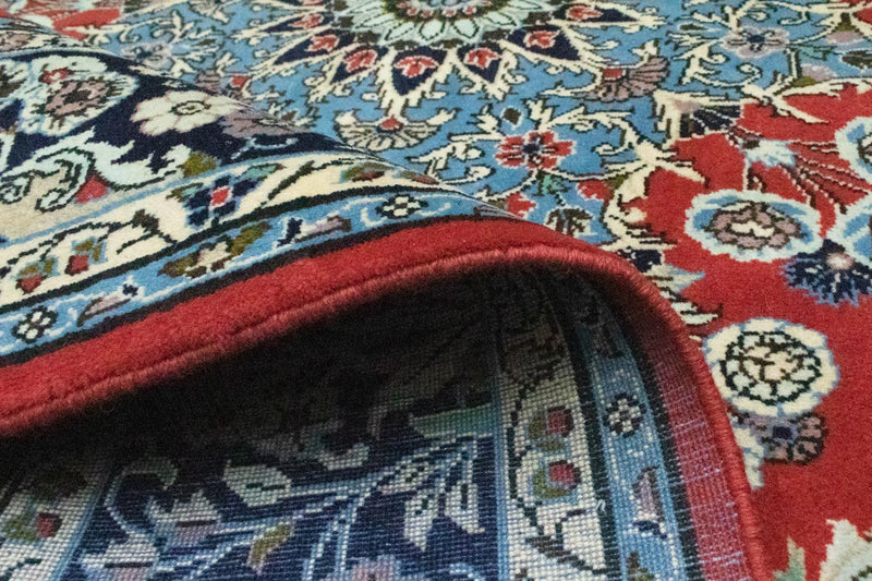 Tapis persan - Classique carré  - 208 x 202 cm - rouge