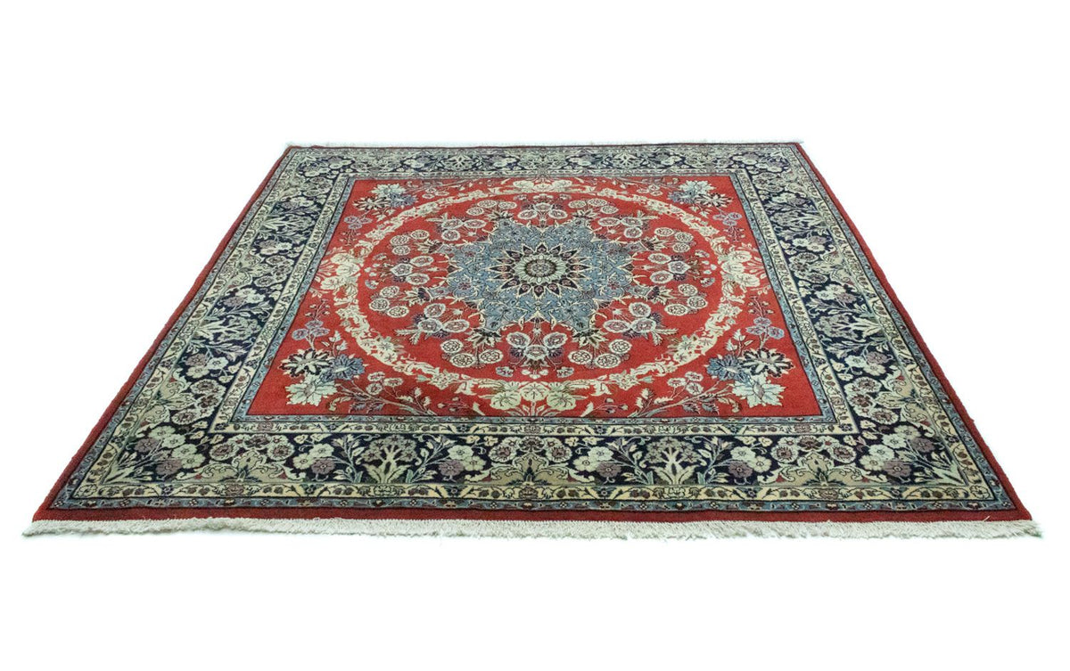 Tapis persan - Classique carré  - 208 x 202 cm - rouge